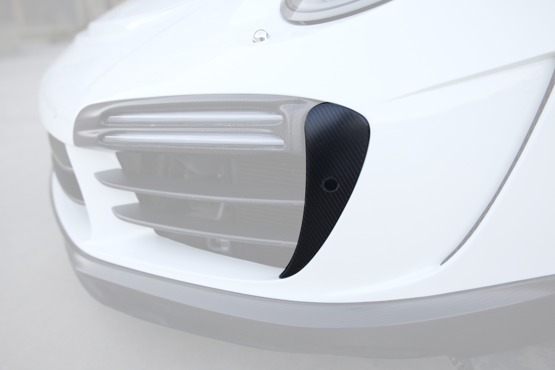 Porsche 911 991.2 Turbo Topcar Style Parts - styling reference for Radar Bracket (Front Bumper Option)
