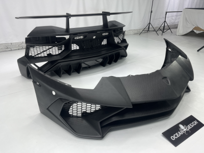 Lamborghini LP700 LP750SV Style Dry Carbon Conversion Parts - styling view