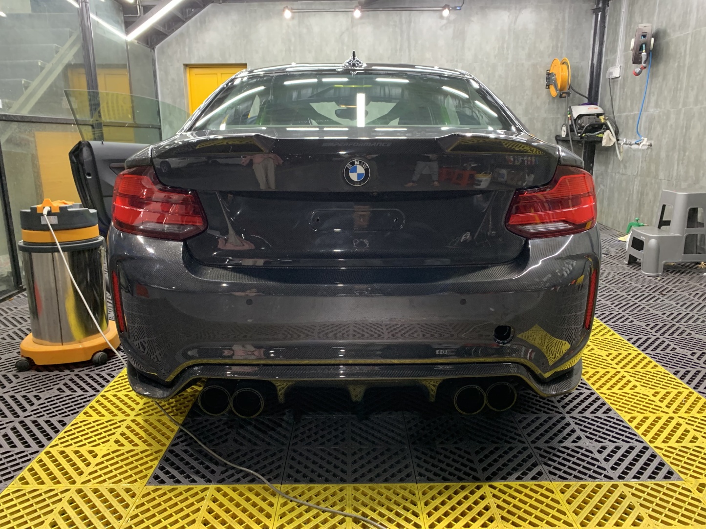BMW F87 M2C OEM Style Carbon Fiber Body Parts - styling view