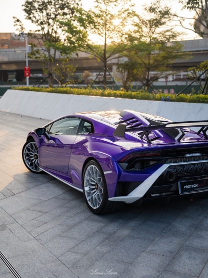 Lamborghini STO OEM Style Dry Carbon Parts - styling view