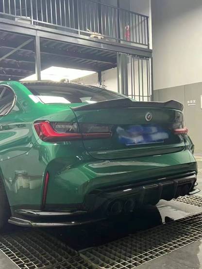 BMW G80 M3/G82 M4 Maxton MT Style Dry Carbon Parts - styling view
