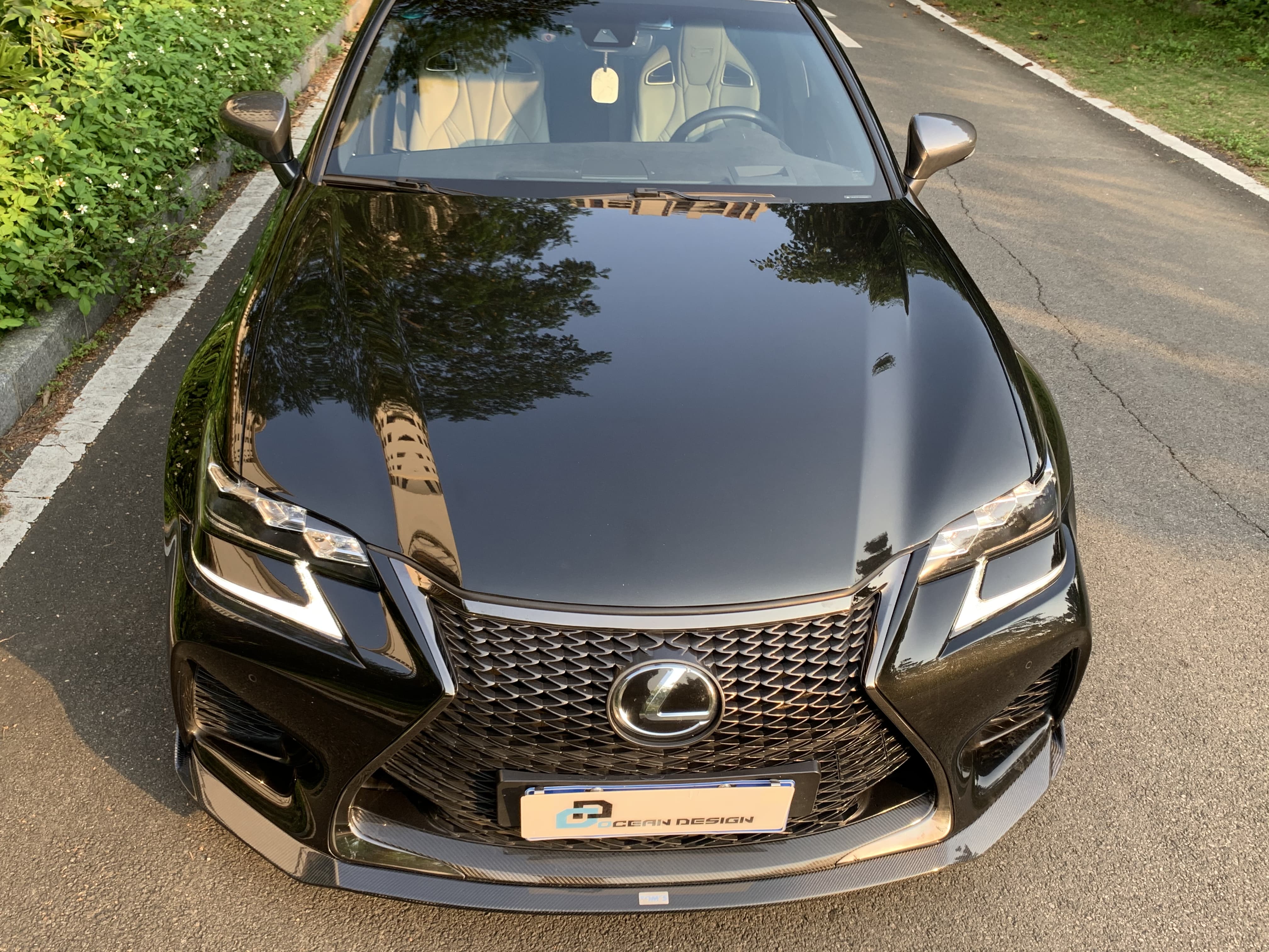 Lexus GS F/GS200/GS300 TOM'S Style Carbon Parts - styling view