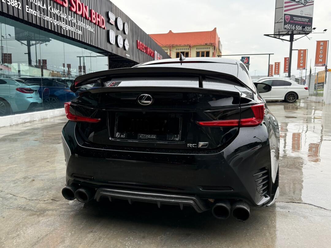 Lexus RC200 Glanzen Silkblaze Style Carbon Fiber Parts - styling view