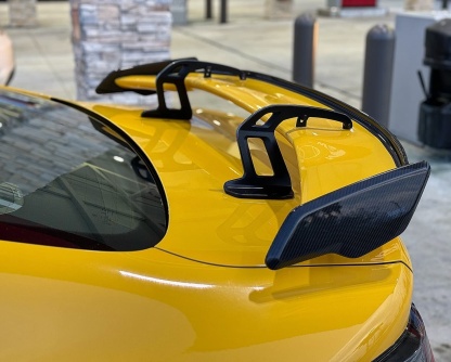 BMW G87 M2/G80 M3/G82 M4 AK Style Dry Carbon GT Wing - styling view