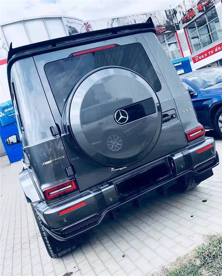 Mercedes-Benz W464 G63 Topcar Style Dry Carbon Parts - styling view