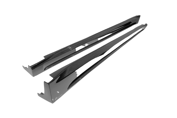Tesla Model Y Ocean Design Generation 2 Dry Carbon Parts - styling reference for Side Skirts