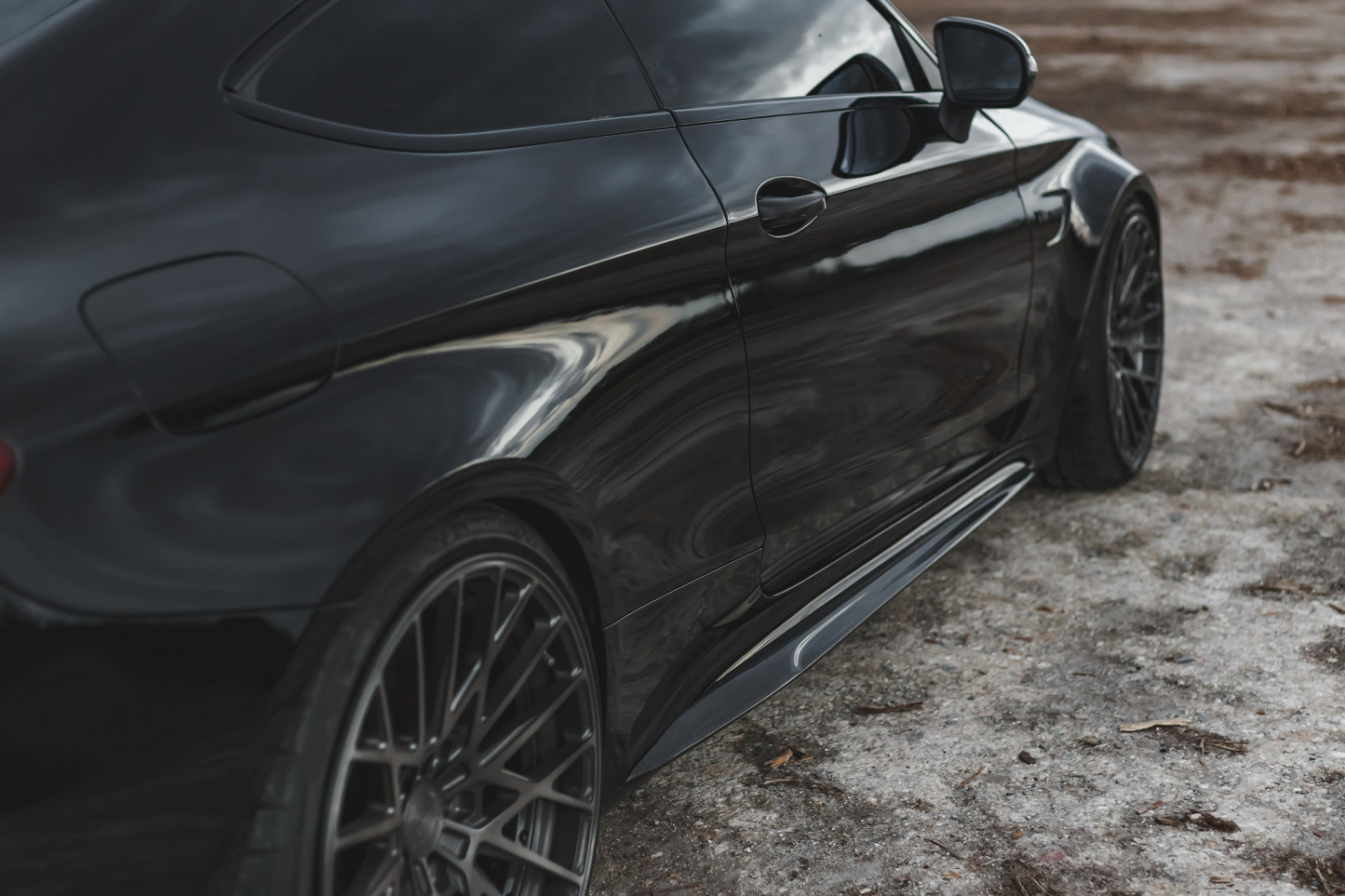 Mercedes-Benz C63 Coupe ModCarbon Style Parts - styling view