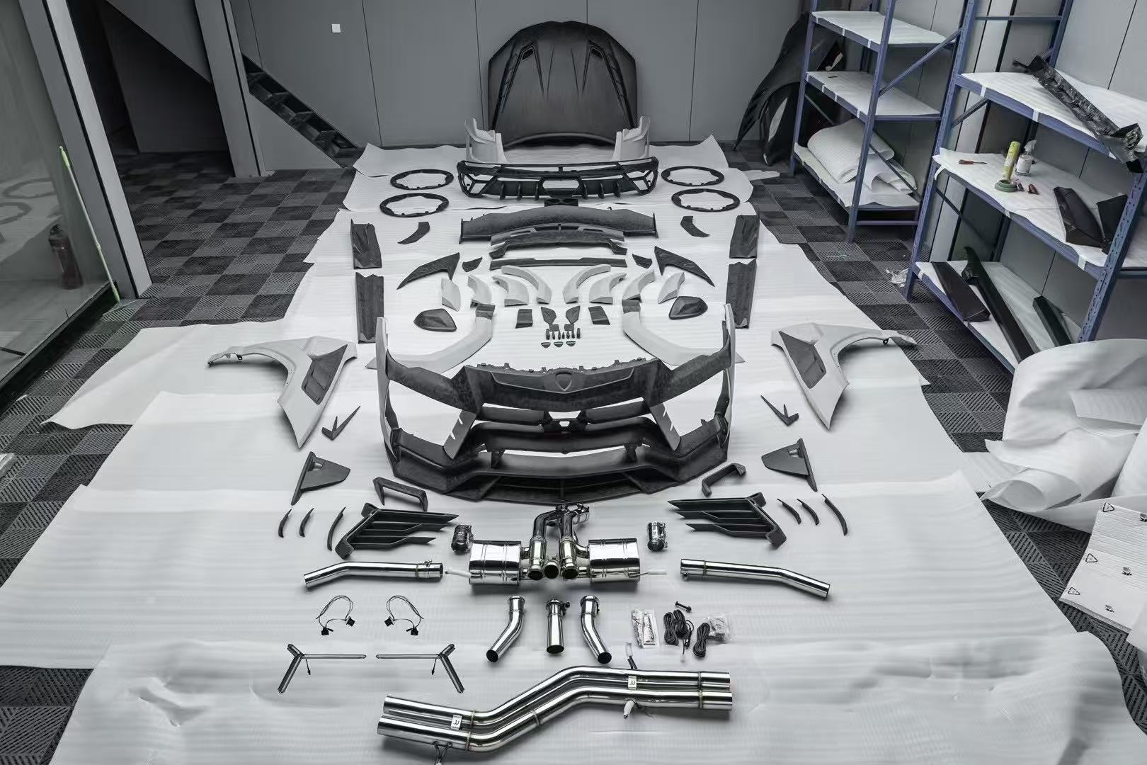 Lamborghini Urus MSY Gen 3 Style Dry Carbon Body Kit - styling reference for Gen 3 (Dry Carbon)