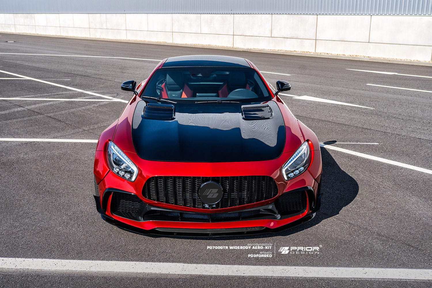 Mercedes-AMG GT Prior Design Style Parts - styling view