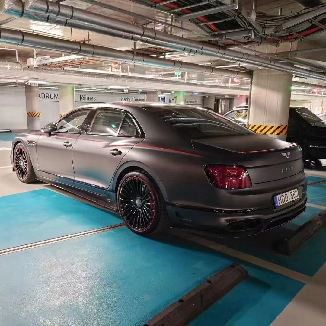 Bentley Flying Spur MSY Style Carbon Fiber Parts - styling view