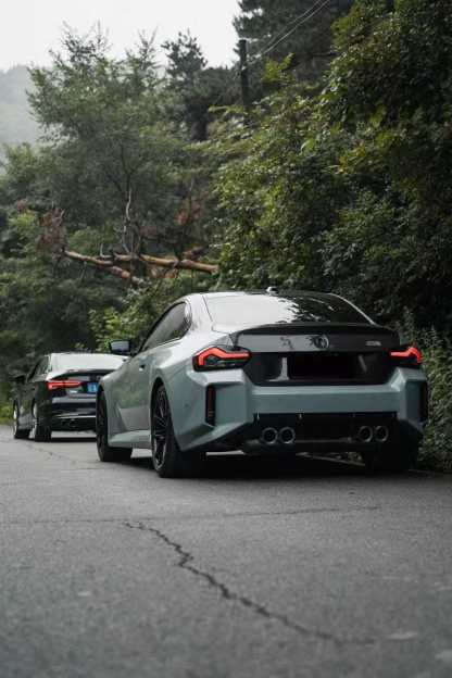 BMW G87 M2 Ocean Design OEM Style Dry Carbon Parts - styling view