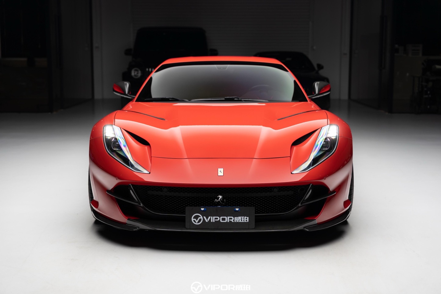 Ferrari 812 N Style Dry Carbon Parts - styling view