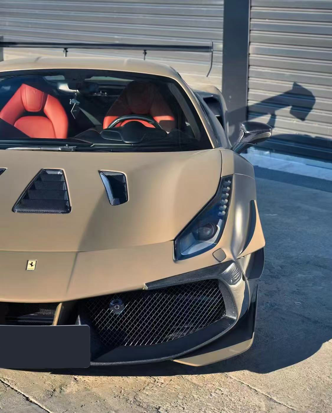Ferrari 488 Challenge Evo Style Conversion Parts - styling view