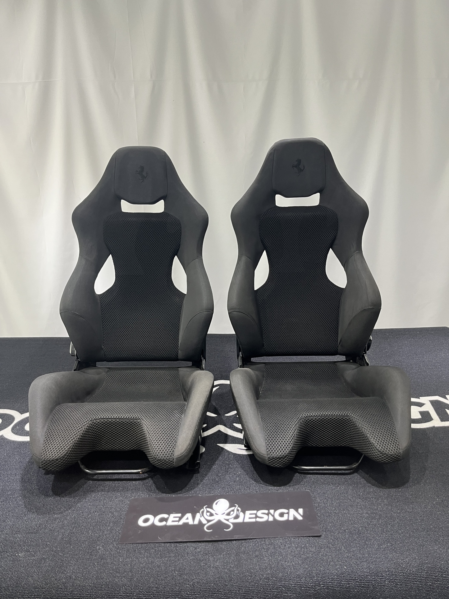 Ferrari F430/458/488/F8 Style Dry Carbon Bucket Seat - styling view