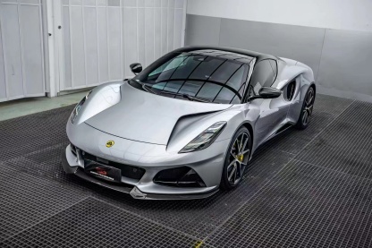 Lotus Emira Ocean Design Style Dry Carbon Parts - styling view