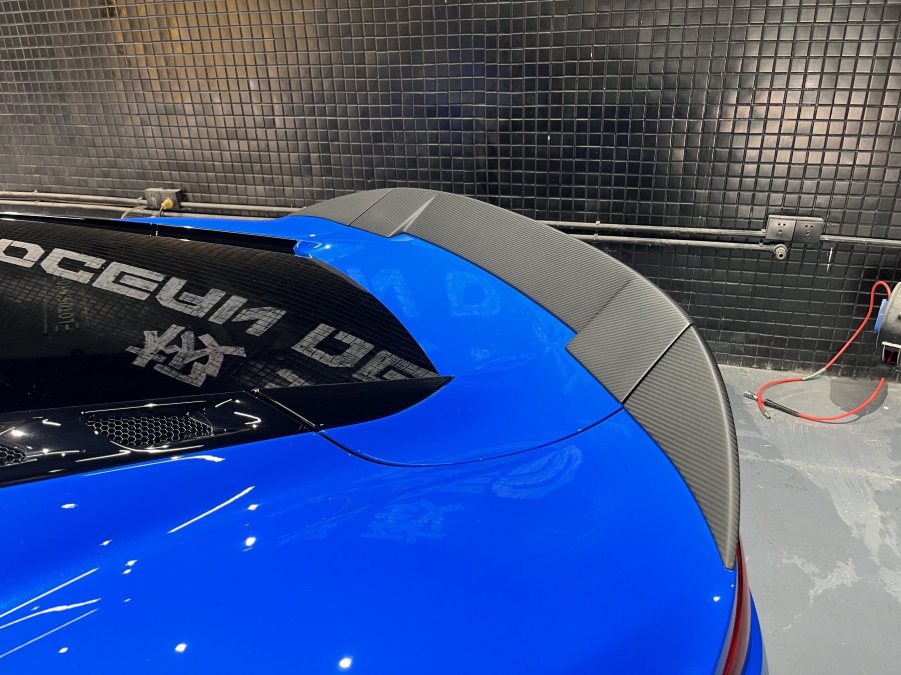 Lotus Emira Ocean Design Style Dry Carbon Parts - styling view