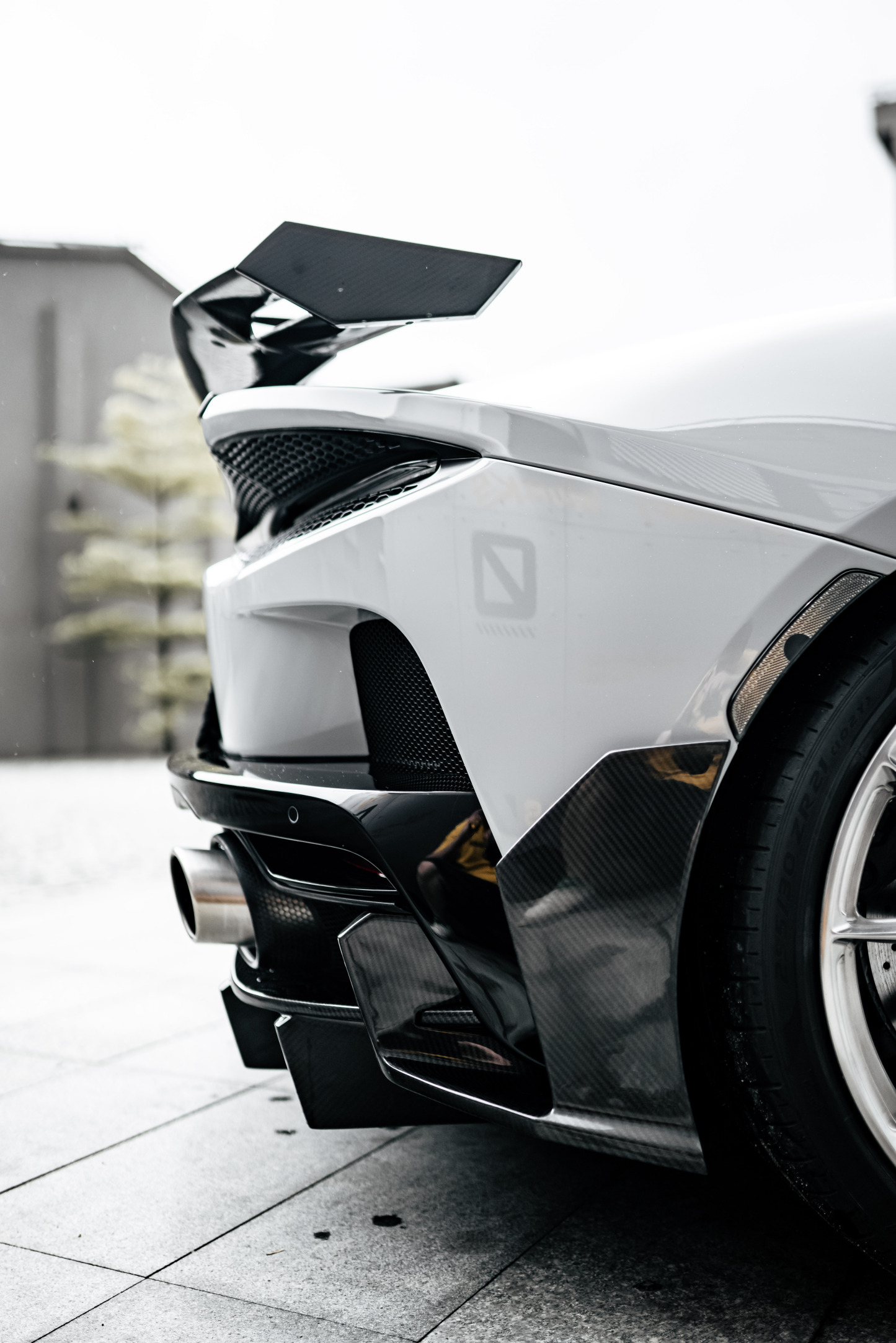 McLaren GT Dry Carbon Parts - styling view