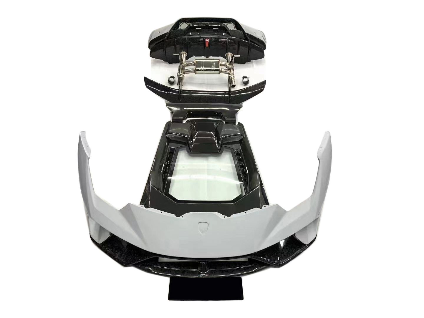 Lamborghini Huracan LP580/LP610/EVO Performance Style Dry Carbon Conversion Kit - styling reference for Full Kit - Dry Carbon