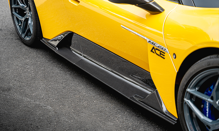 Maserati MC20 SD Style Dry Carbon Parts - styling view