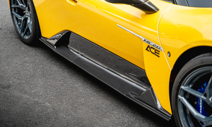 Maserati MC20 SD Style Dry Carbon Parts - styling view