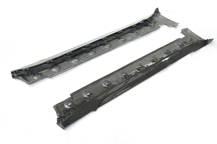 Porsche 992 GT3 RS OEM Style Dry Carbon Parts - styling reference for Side Skirts