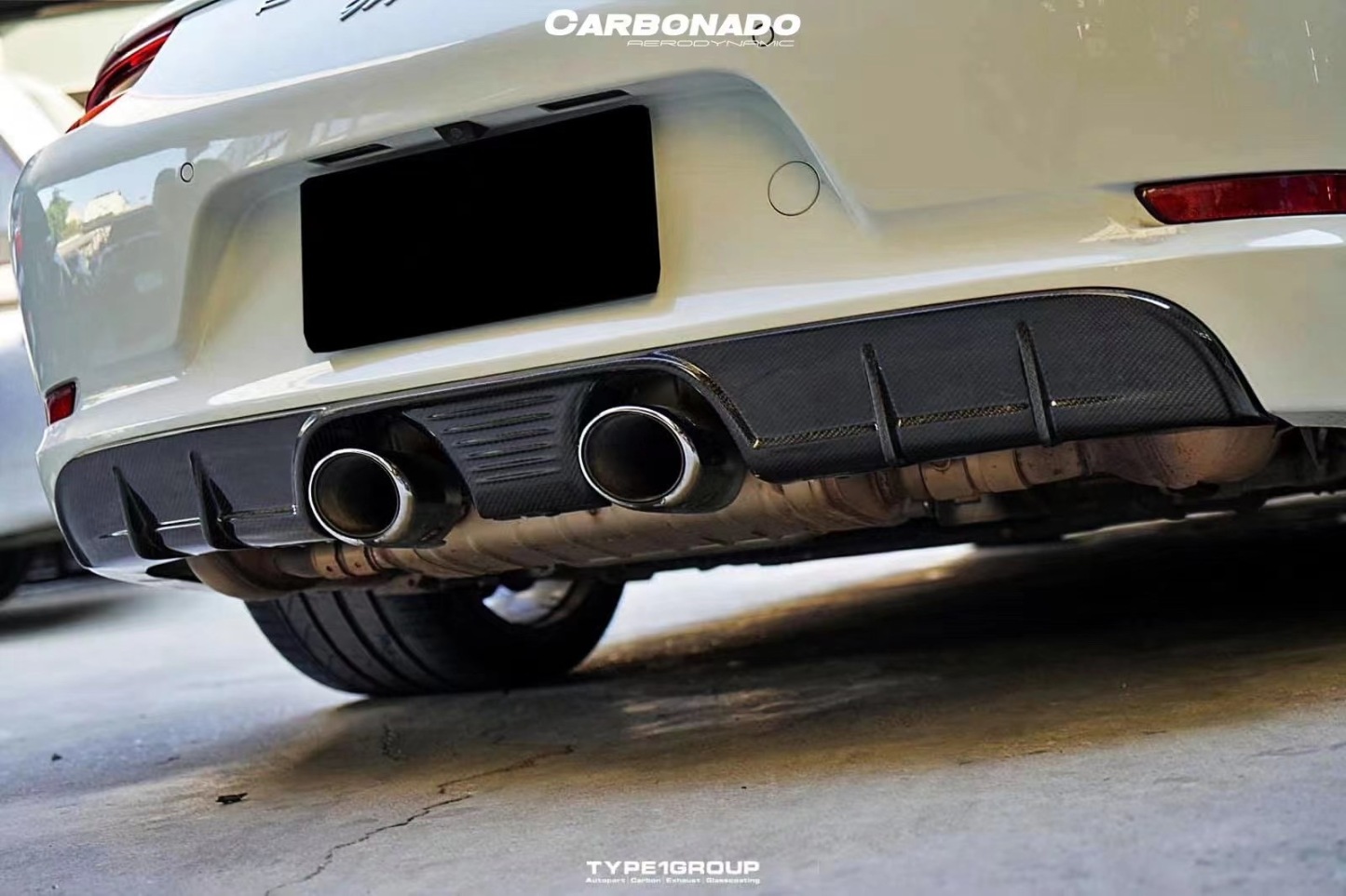 Porsche 911 991.2 Ocean Design Style Parts - styling view