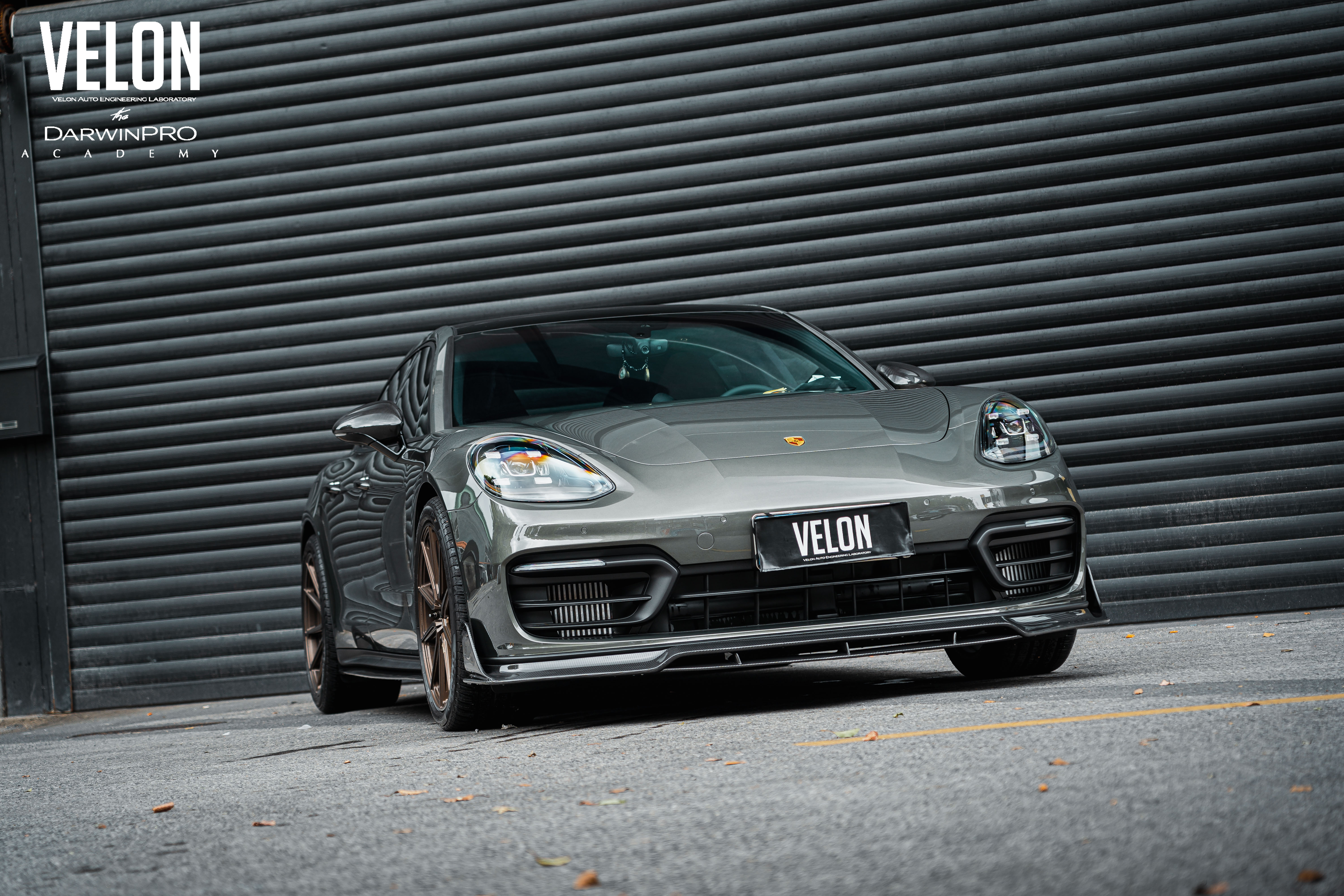 Porsche Panamera 971 OD Style Dry Carbon Parts - styling view