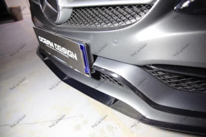 Mercedes-Benz C63 Coupe Edition One Style Carbon Fiber Parts - styling view