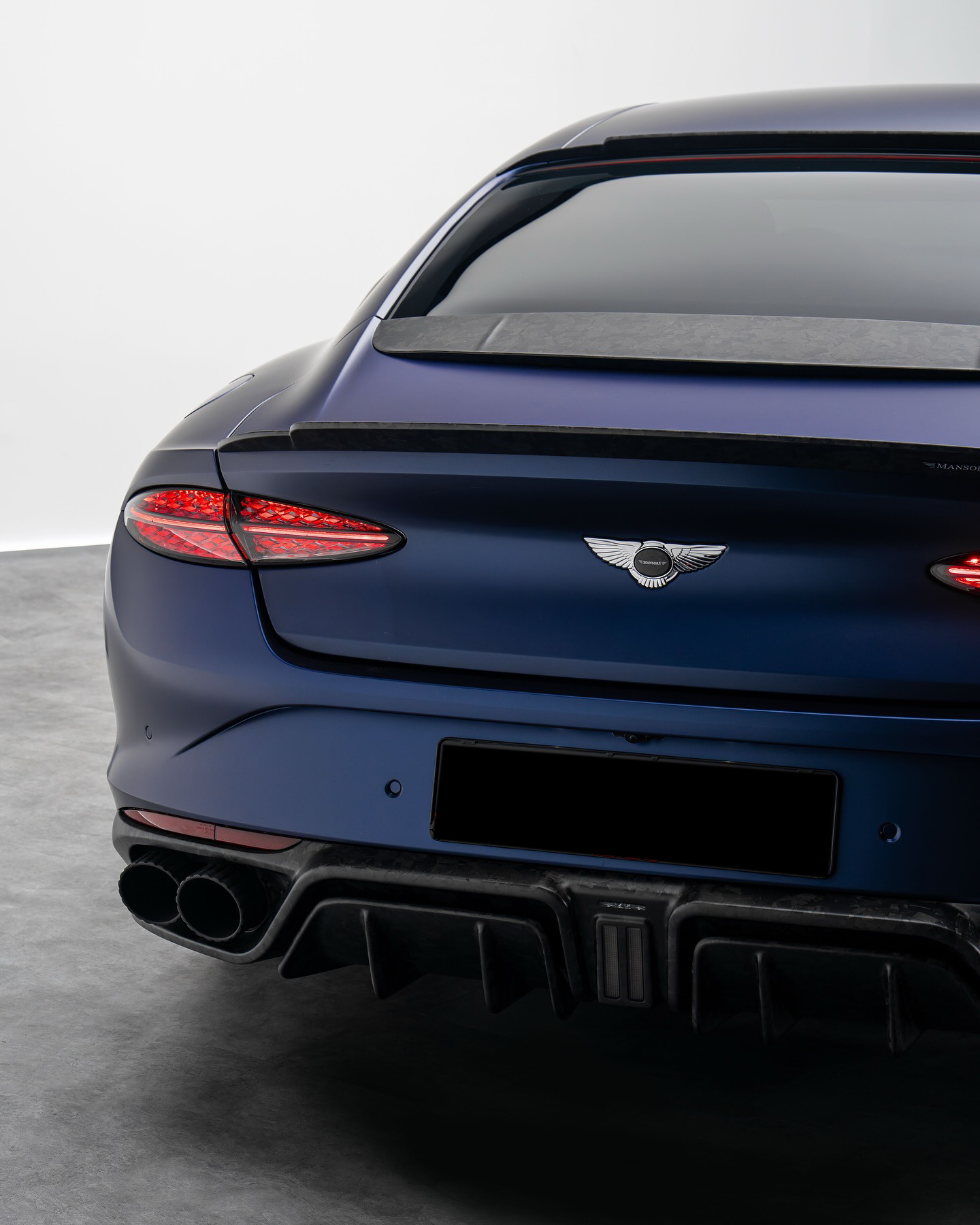 Bentley Continental GT 2025 MSY Style Dry Carbon Body Kit - styling view