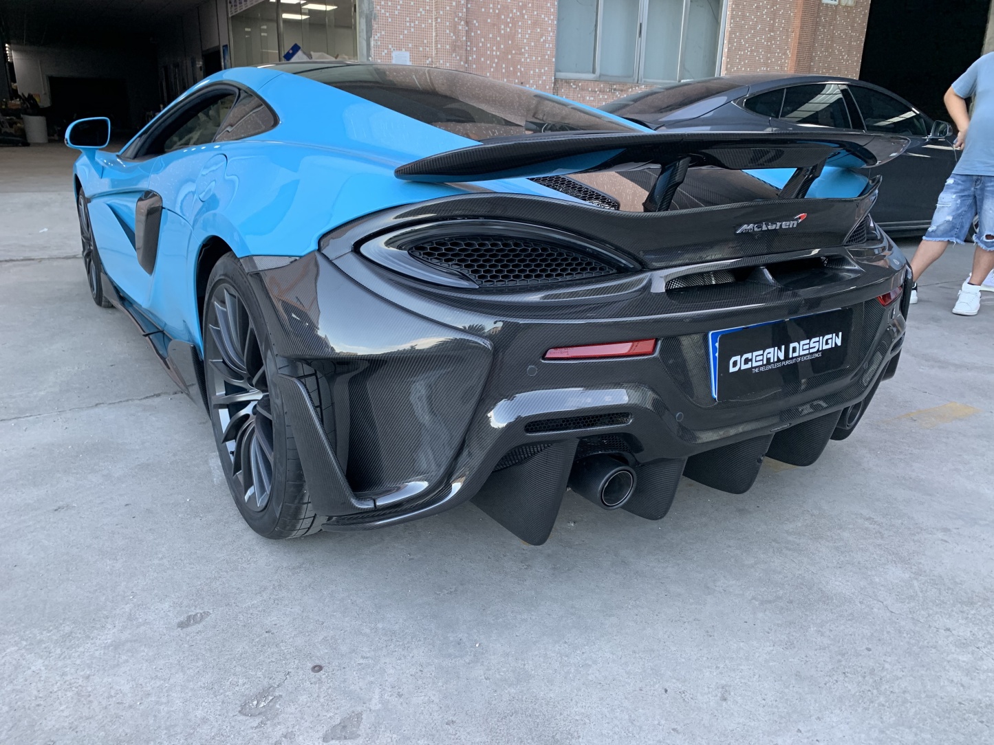 McLaren 540C / 570S to 600LT Style Carbon Fiber Conversion Kit - styling view
