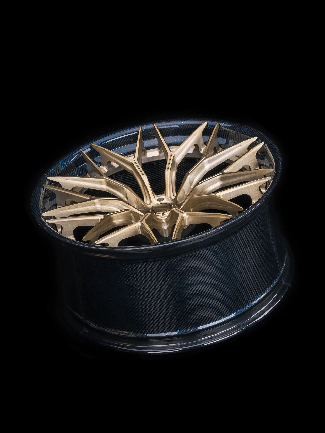 Octopus & Ocean Design Custom Carbon Fiber Wheels - styling view