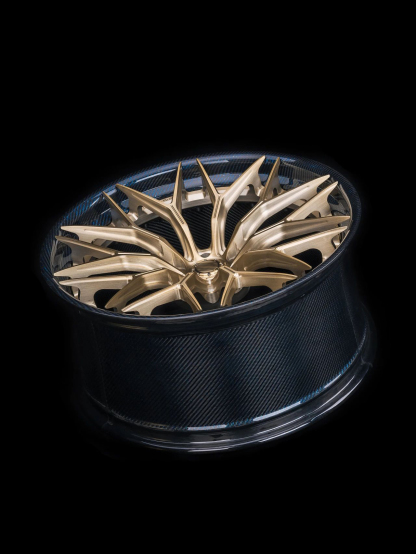 Octopus & Ocean Design Custom Carbon Fiber Wheels - styling view