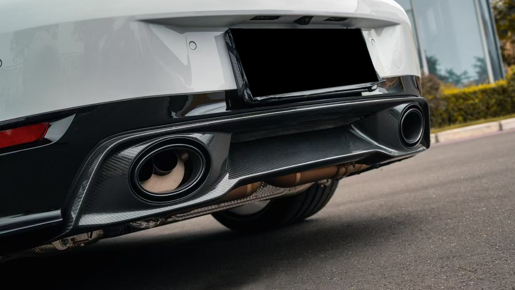 Porsche 911 992.2 OEM Style Dry Carbon Parts - styling view