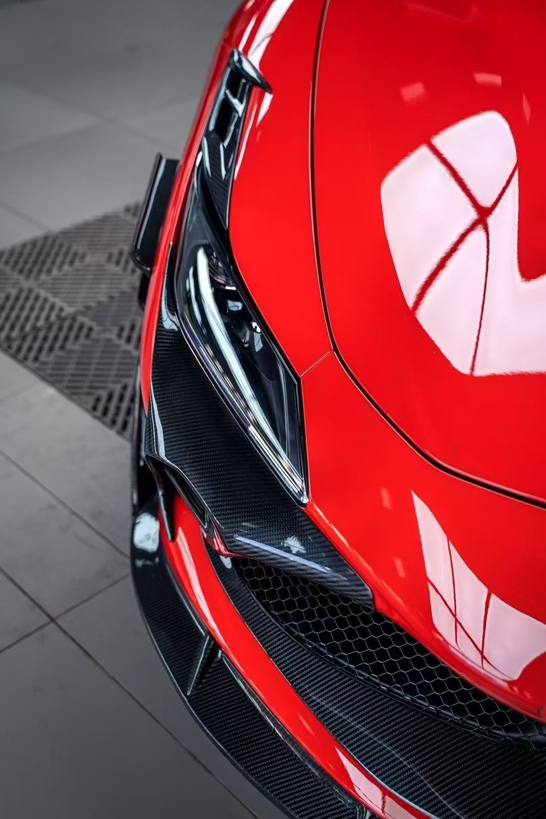 Ferrari F8 MSY Style Parts - styling view