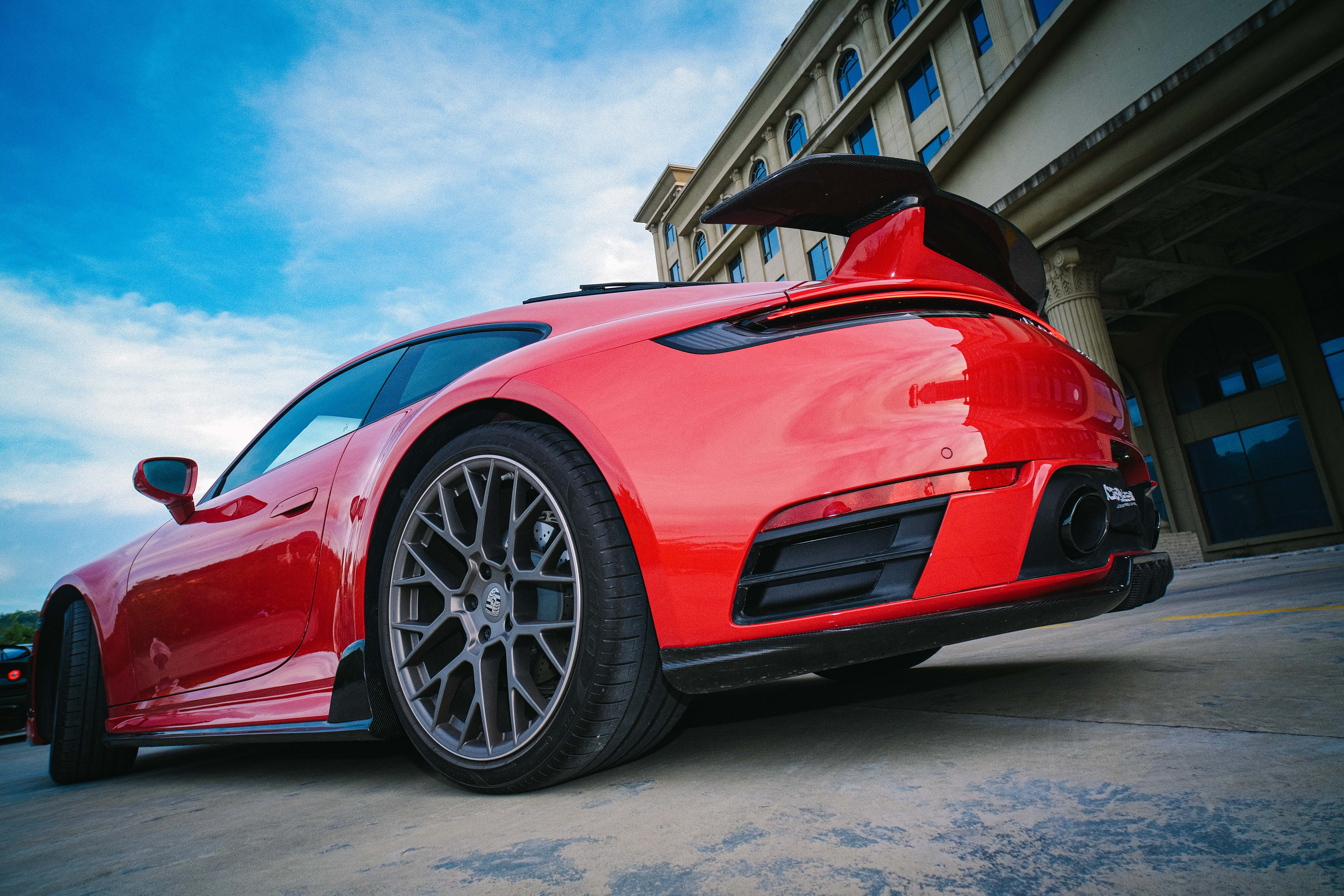 Porsche 911 992.1 Techart Style Carbon Parts - styling view