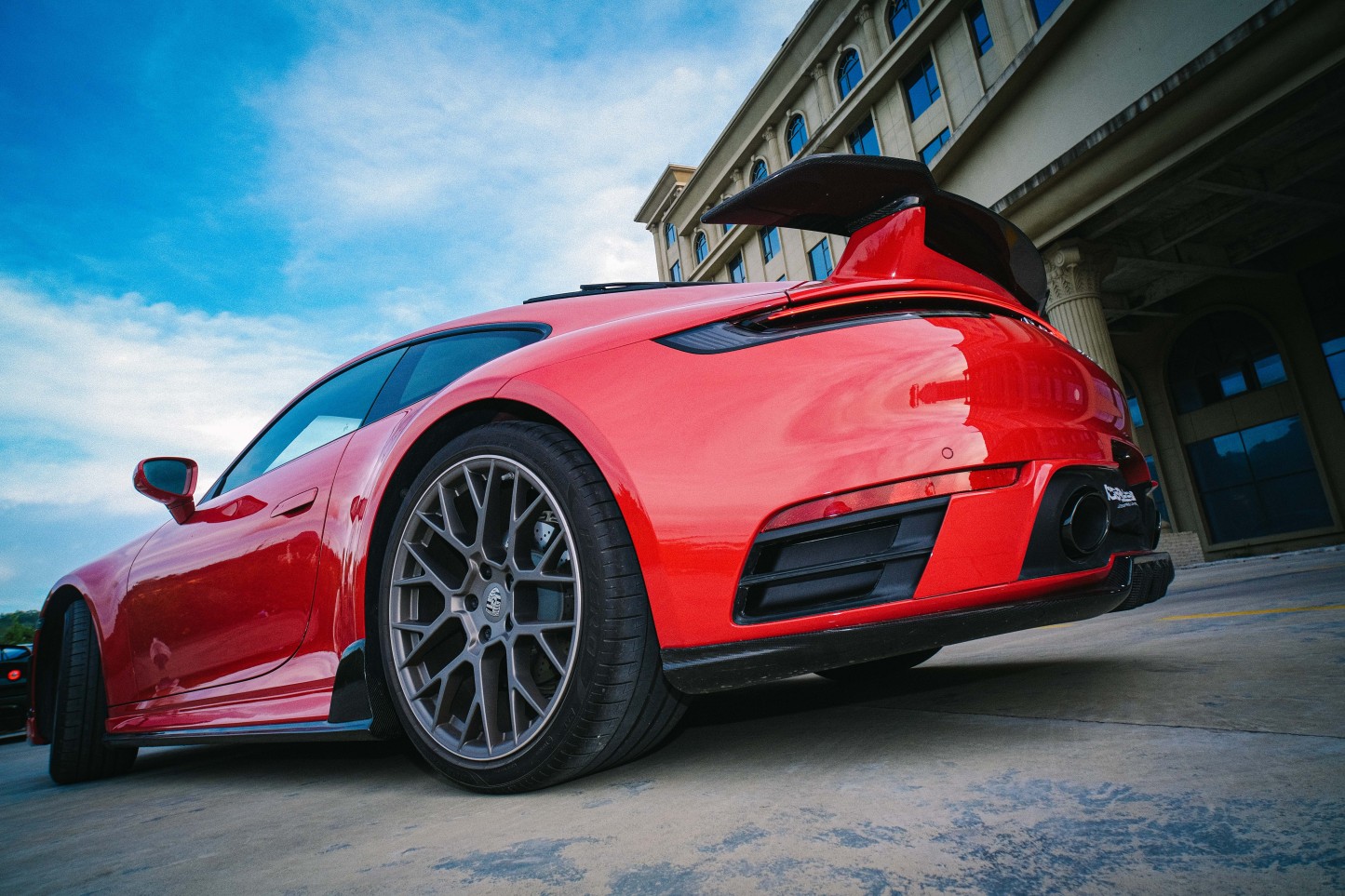 Porsche 911 992.1 Techart Style Carbon Parts - styling view