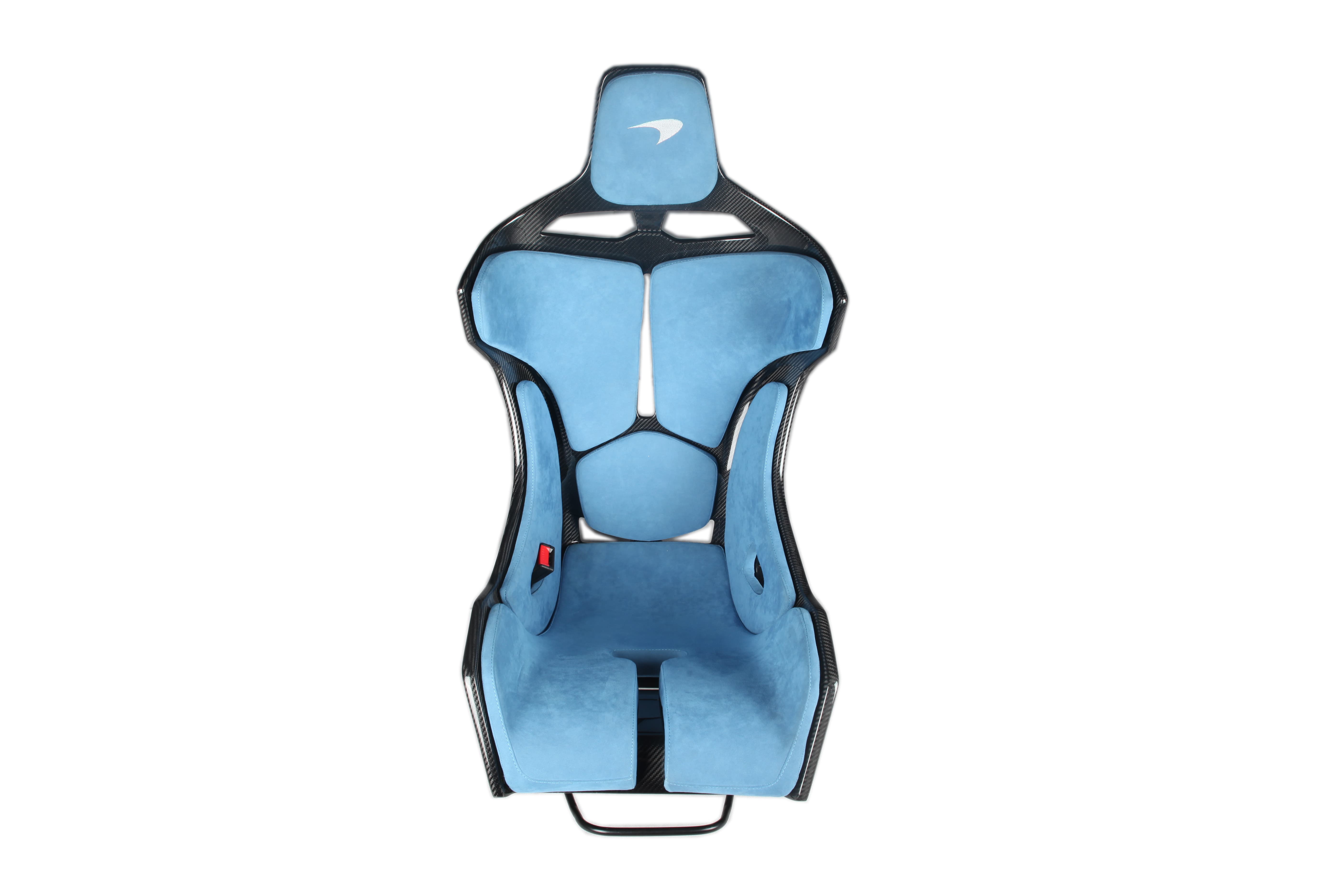McLaren Senna Style Dry Carbon Bucket Seat - styling view