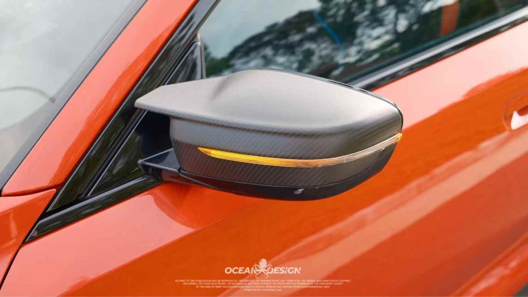 BMW G87 M2 Ocean Design OEM Style Dry Carbon Parts - styling view