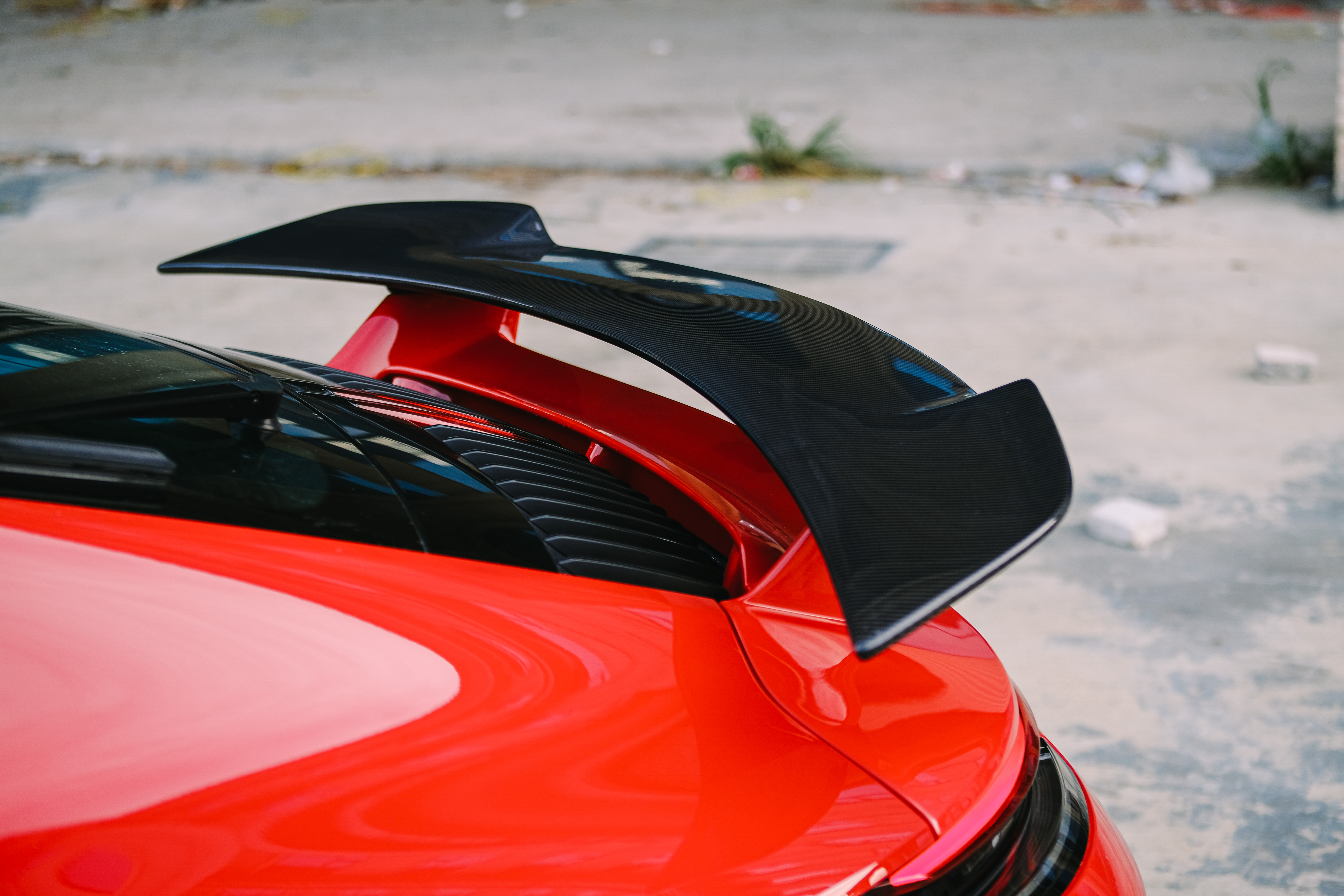 Porsche 911 992.1 Techart Style Carbon Parts - styling view