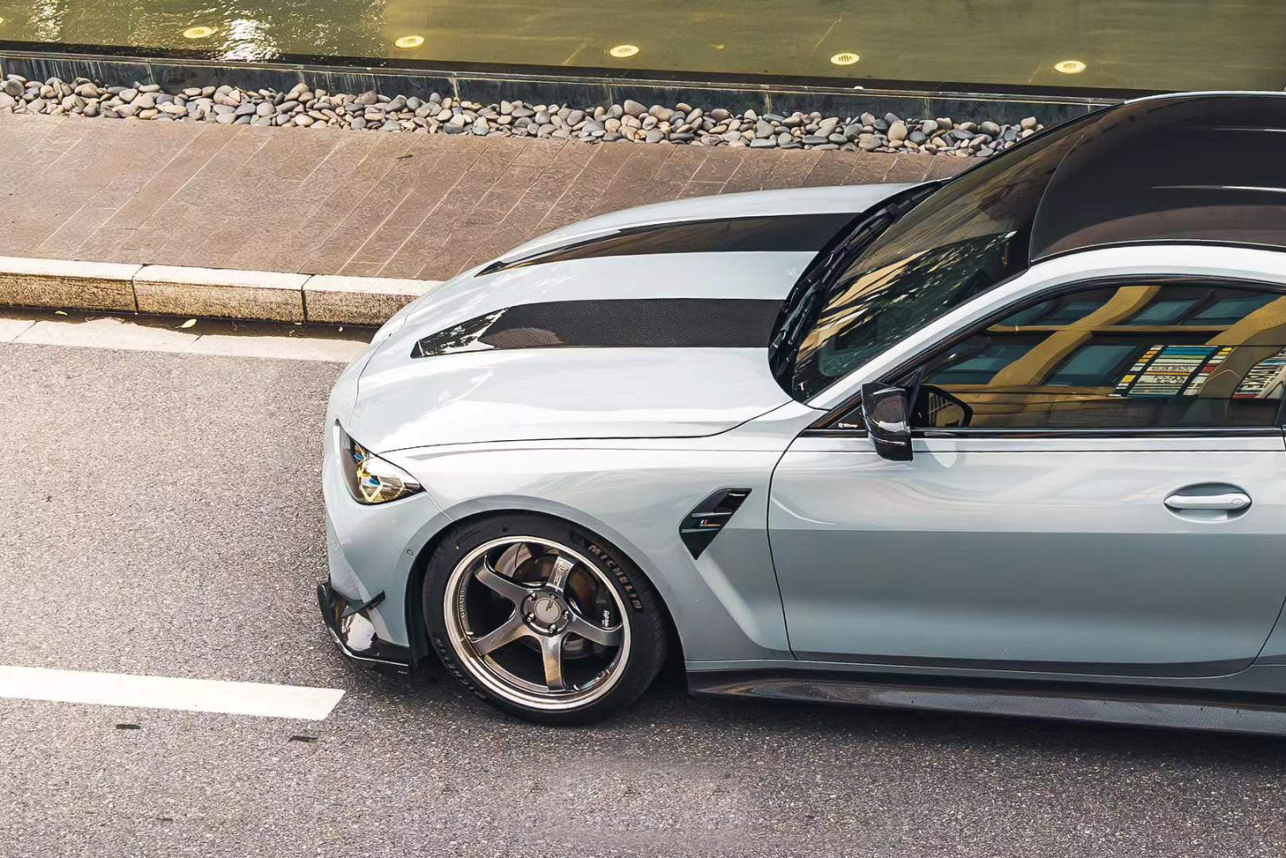 BMW G80 M3/G82 M4 3D Design Style Dry Carbon Parts - styling view