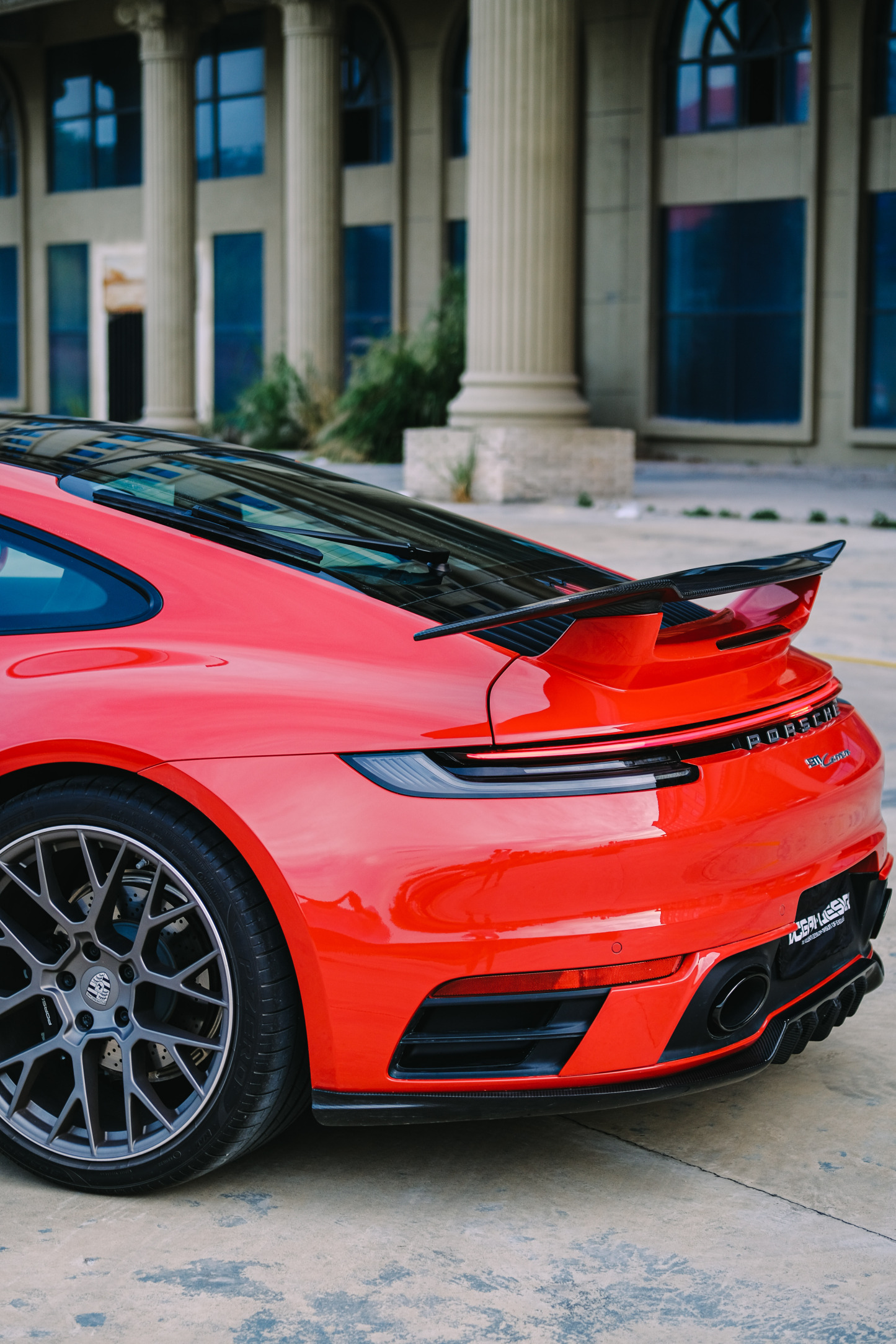Porsche 911 992.1 Techart Style Carbon Parts - styling view