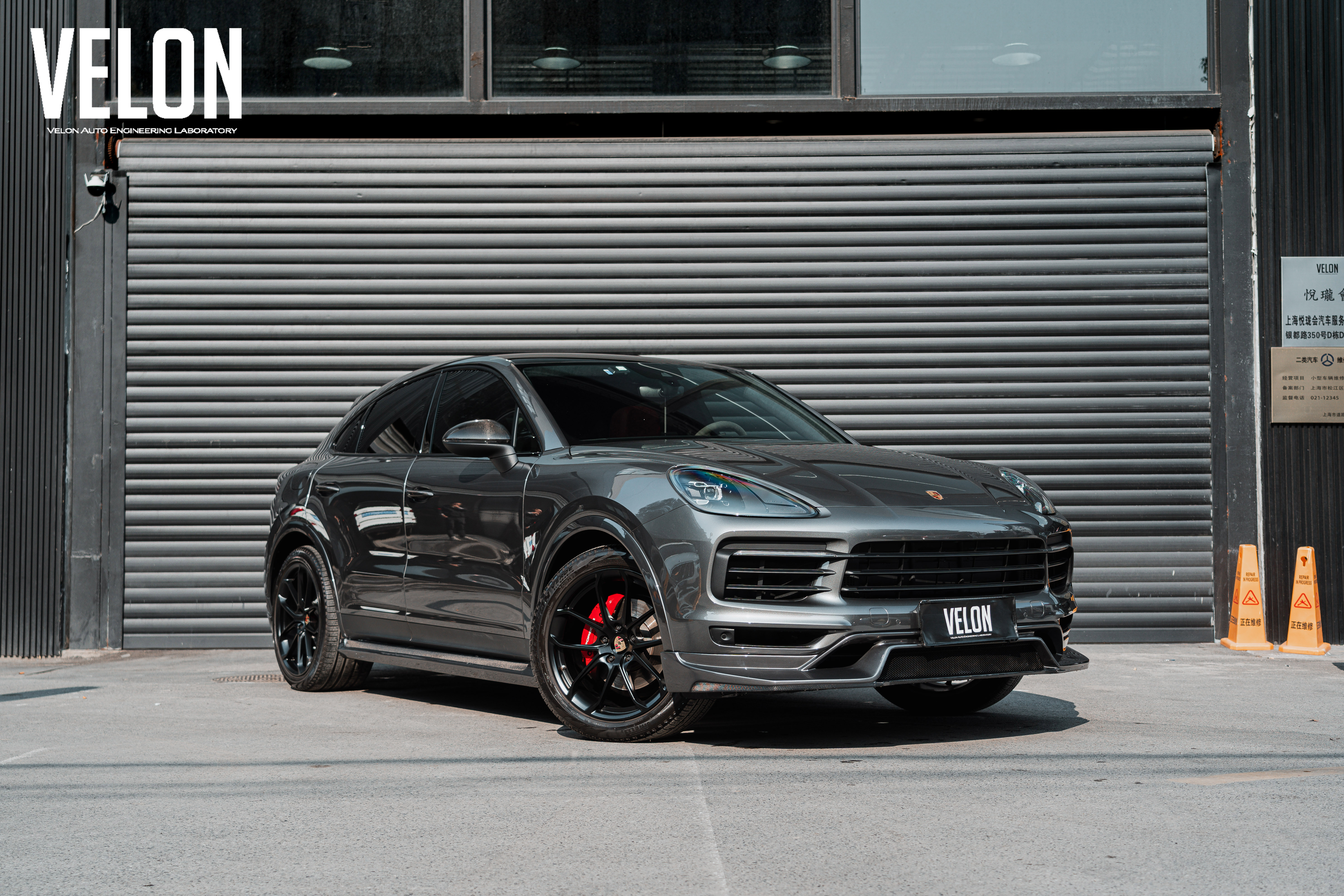 Porsche Cayenne OD Style Carbon Fiber Parts - styling view