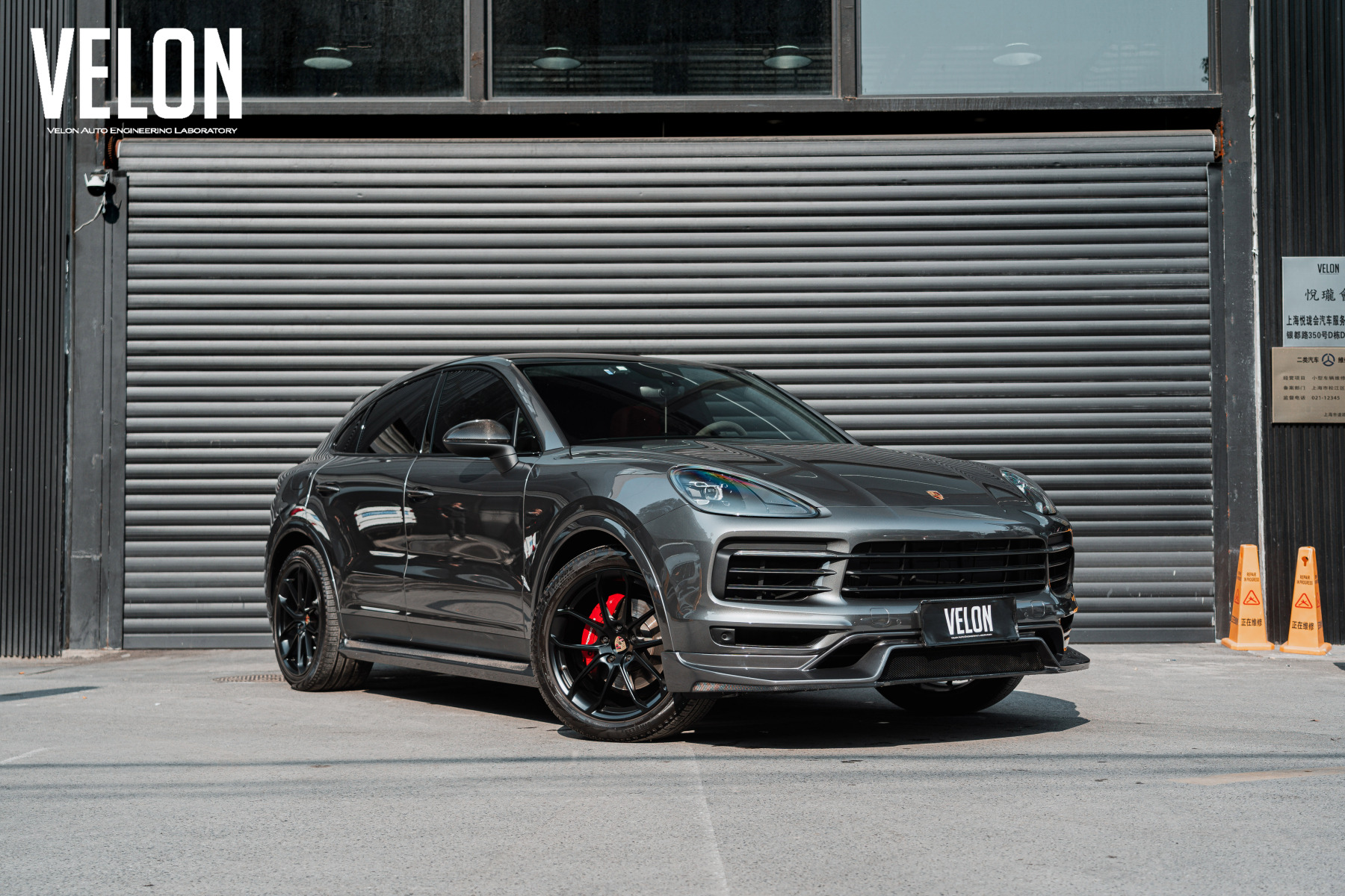 Porsche Cayenne OD Style Carbon Fiber Parts - styling view