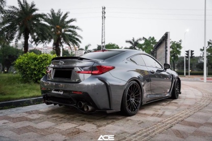 Lexus RC F Ocean Design Style Carbon Fiber Parts - styling view