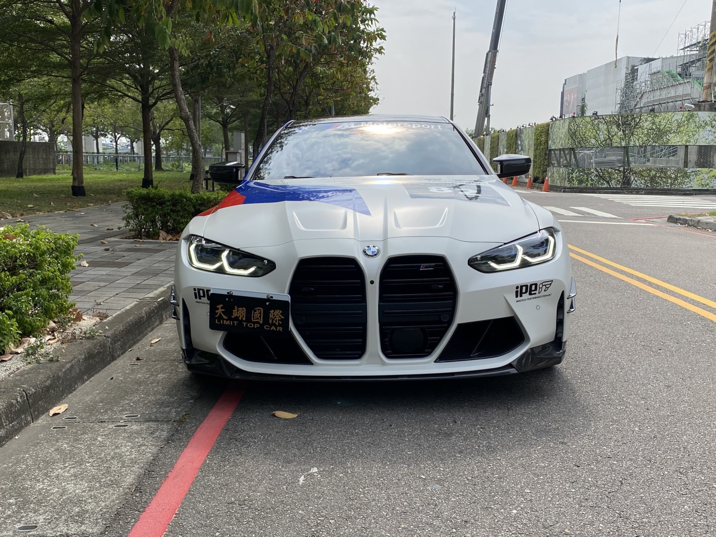 BMW G80 M3 / G82 M4 MP Style Dry Carbon Parts - styling view