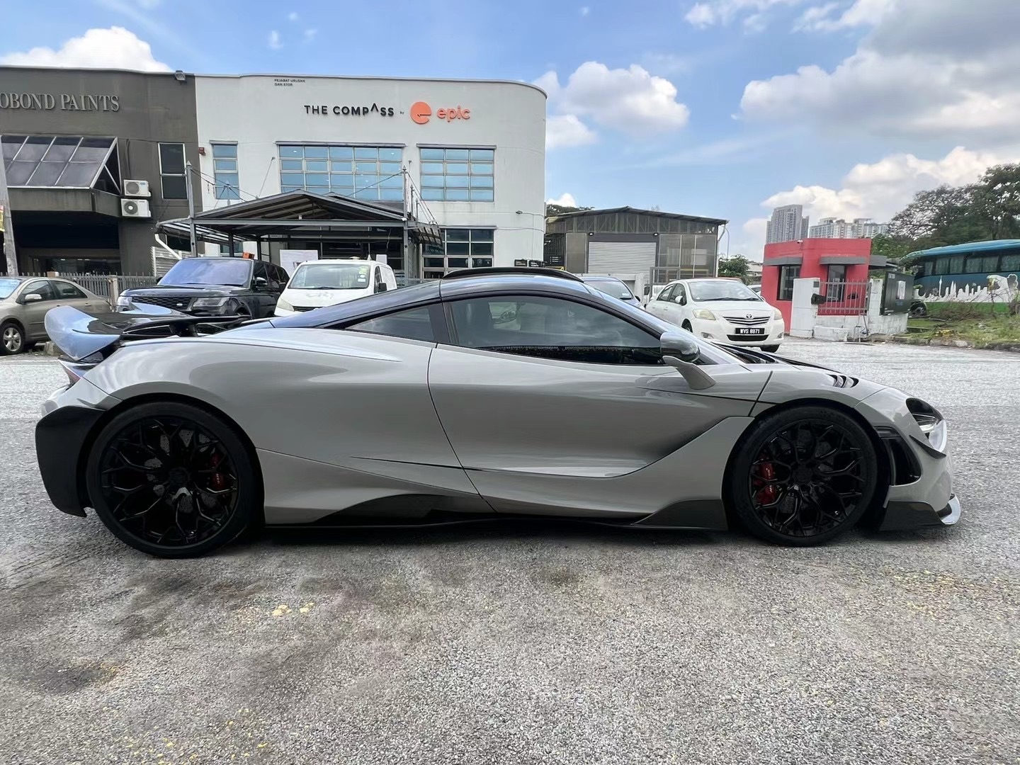McLaren 720S to 765LT Style Dry Carbon Conversion Kit - styling view