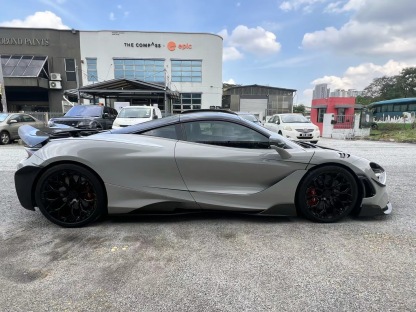 McLaren 720S to 765LT Style Dry Carbon Conversion Kit - styling view