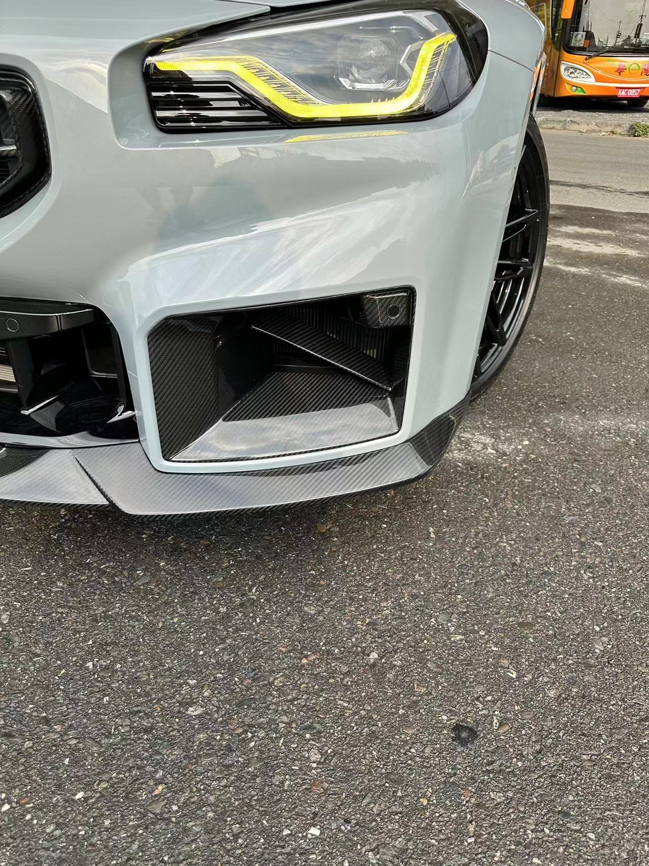 BMW G87 M2 Ocean Design R44 Style Dry Carbon Parts - styling view
