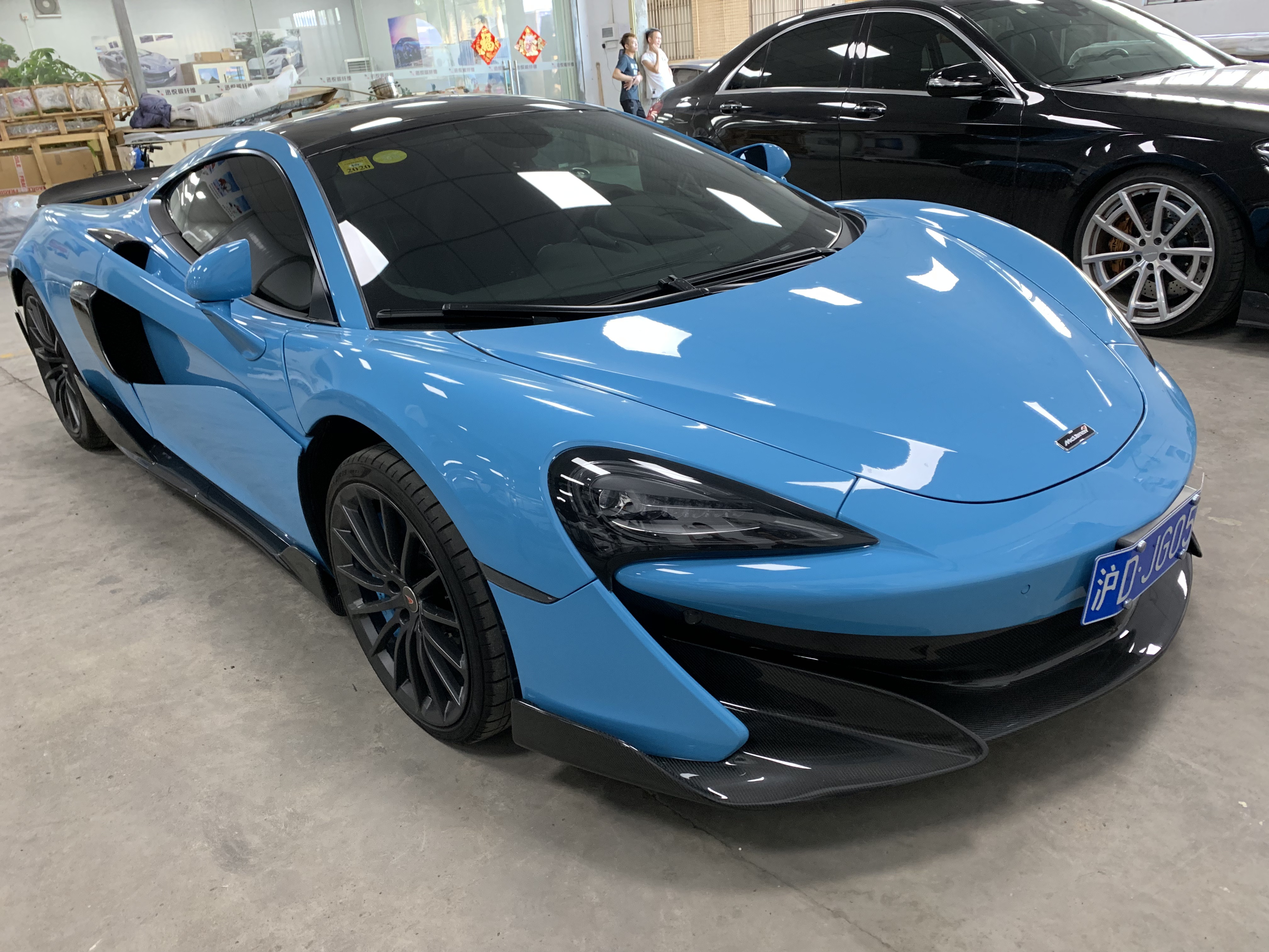 McLaren 540C / 570S to 600LT Style Carbon Fiber Conversion Kit - styling view