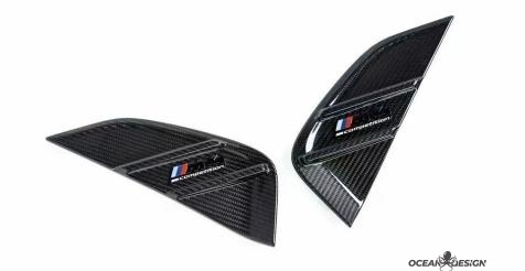 2021–2025 BMW M3 G80 / M4 G82 MP Style Dry Carbon Fiber Front Fender